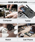 Wide application of Extra Large Soldering Mat 27.6 x 15.7 Inches, 932F heat resistant silicone pad for electronics repair