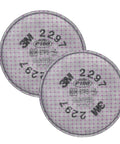 P100 Advanced Respirator Filter 2297 Pair With Heavy Duty Protection Against Oil And Non Oil Particulates And Nuisance Level Organic Vapor Relief For Mining Shipbuilding Abatement Utilities Works With 5000 Series Respirators