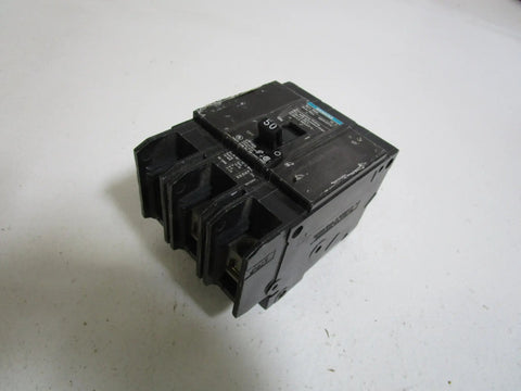 BQD350 50 Amp Three Pole Bolt In Breaker 480Y277V AC 14kAIC UL Listed Type BQD Panel Board Mounting For Commercial And Industrial
