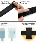 All In One Urine Test Practice Kit With Ten Temperature Strips features a hidden strap for secure holding and leak-proof bottles.