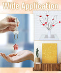Glitter acrylic sheets, 3 pcs, 2.5 mm thick, 6.3 x 11.4 in, for laser cutting and DIY crafts