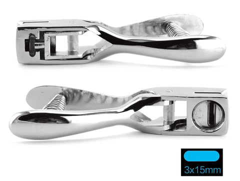 Pro Grade Heavy Duty Handheld ID Card Slot Punch Tool For Lanyards And Badges, Metal Puncher Plier For PVC Tags, Spring Loaded