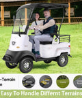 Electric Mobility Scooter For Adults Packing 800W Brushless Power And 12Mph City Speed With Comfy Adjustable Seat large cargo trunk and wide tires for rolling easy through neighborhood blocks, riding on grass.
