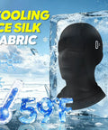 Cooling Balaclava Face Mask With Glasses Holes For Men And Women Stay Cool Summer Ice Silk Fabric Breathable UV Sun Protection