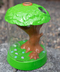 Ladybug Garden Kit With Live Ladybugs, Terrarium Habitat For Kids And Toddlers on stone surface