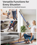 Badass Cordless Vacuum Cleaner With Smart Auto Mode packs a 650W brushless motor for easy cleaning of couches and cars.
