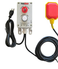 High Water Sump Alarm For Pumps And Septic Systems With Weatherproof 90 dB Audible Alarm 16 Ft Float Switch Power Indicator LED