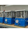 Top Drawer Manual Coin Cell Crimper For CR2020 And CR2032 Batteries features heavy-duty press seen from the side.