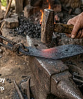 Forging Iraqi Kukri Knife 6 Inch Blade 11 Inch Overall Hand Forged In Nepal With 5160 Carbon Steel Full Tang Fixed Blade And Guard