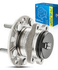 Rear Wheel Hub Bearing Assembly With ABS 5-Lug For Hyundai Sonata 2015-2019, Kia Optima 2016-2020, close-up view