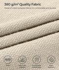 380 g/m² breathable cotton-polyester fabric for Double Hammock 98.4 X 59.1 Inches With 660 Lb Capacity Backyard Oasis Lounge
