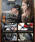 Call center staff providing 24-hour online support for No Sweat 315Mhz Tpms Sensor Set For Gm Trucks And Suv.