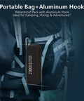 Backpack with 20000mAh Rugged Tough As Nails Power Bank With Fast USB C PD, IP68 Waterproof And Shockproof, including 420 Lumen Camping Lantern