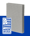 Whole Home Humidifier Maintenance Kit With Water Panel For 700 Series Humidifiers 700 700A 700M 760 760A 768 Replacement Filter And Easy Install Guide showing water panel with 'Made in USA' badge