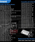 Fitment guide for Heavy Duty Mass Air Flow Sensor Meter Replacement 22680 7S000 for Nissan and Infiniti models.