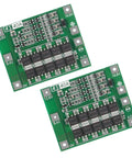Heavy Duty 2 Pack 4S 40A 16.8V Lithium Battery BMS Protection Board with detailed circuit layout and connectors.
