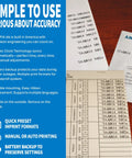 Automatic Date Time Stamp Machine For Office With Atomic Time Sync Secure Local Backup Ditch The Cloud Drama Pay Once Get Lifetime Access For Stress Free Employee Sign Sheets And Solid Paper Trails with printed time stamps and payroll sheets.