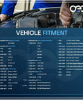 Replacement 14 Tooth Steel Starter Gear Drop In Ready for various engine brands, showing vehicle fitment chart.
