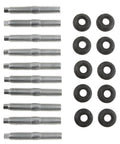 Exhaust Manifold Hardware Kit Bolt-On Direct Replacement For Ford Lincoln Mercury Models OEM-Grade Fasteners Set With Durable Bolts And Studs