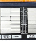 Pro Grade Surface Roughness Standards Set With 30 Pcs Comparators Ra 0.05 To 12.5 Microns For Surface Roughness Meter Quick Visual Checks And Scrap Reduction, nickel electroformed comparator kit