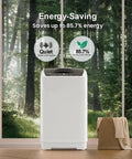 No Sweat Laundry Days With This Compact Portable Washing Machine Ideal For Dorm Rooms And Small Apartments Lightweight Fully Automatic Top Load Design handles up to 13 pounds.