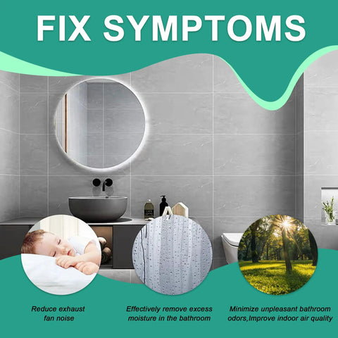 Modern bathroom showcasing efficiency benefits of Beefed Up Bathroom Fan Motor Blower Assembly For Broan NuTone Ceiling Heaters.