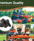 Fuel Tank Stem And Bushing Kit For Weedeater Trimmers That Fits Husqvarna Craftsman AYP Poulan 3 piece kit with ride-on mower background