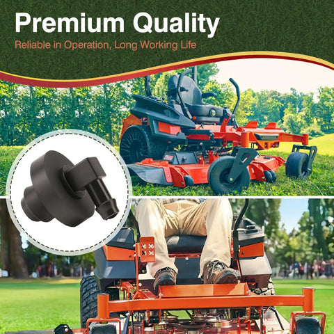 Fuel Tank Stem And Bushing Kit For Weedeater Trimmers That Fits Husqvarna Craftsman AYP Poulan 3 piece kit with ride-on mower background