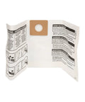 Heavy Duty Disposable Vacuum Filter Bags For 4 Gallon Tanks, Easy Snap In And Seal, Traps Dirt, Debris, Dust And Fine Particles