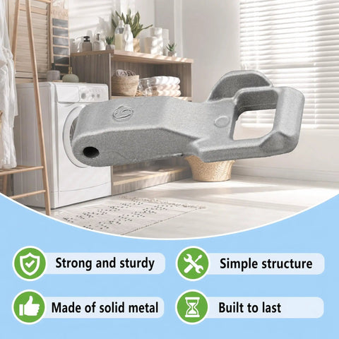 Washer Door Lock Strike MFG63099101 Replacement For LG Kenmore Top Load. Keeps Door Securely Shut, Fixes Lock Issues And Water Leakage. Durable Nylon Striker Plate Accessory For Washing Machine Repair DIY Fix