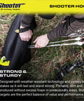 Bowhunter setting up 3D Hog Archery Target With Realistic Solid Body For True Field Practice, Vital Scoring Ring In Hit Zone