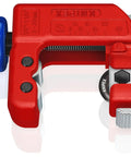 Three Inch TubiX S Pipe Cutter With QuickLock One Handed Adjustment For Copper And Stainless Steel Pipes From One Eighth To One And Eighth Inch Minimal Radius For Tight Spots