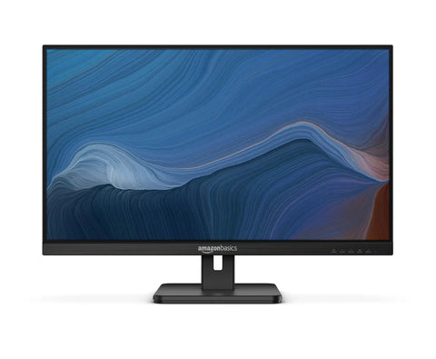Front view of 27 Inch IPS Full High Definition Monitor With An Adjustable Stand For Home Office And Entertainment 75 Hz Refresh Rate