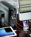 Line-Interactive UPS Battery Backup And Surge Protector For Your Home Office And Gaming Rig, 1350VA/810W, AVR, LCD Display