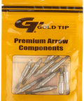 12-Pack 125-Grain Kinetic EZ Pull Field Points For Archery Compound Bows.204 Diameter Nine Thirty-Second Inch EZ20412512 in package