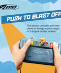 Hands using Pro Series II Rocket Launch Controller For Model Rockets With Easy Setup And Safe Power Options