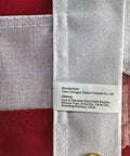 Heavy Duty 3x5 Outdoor American Flag Built To Last In High Wind With UV Protection Sewn Stripes Embroidered Stars Brass Grommets detail