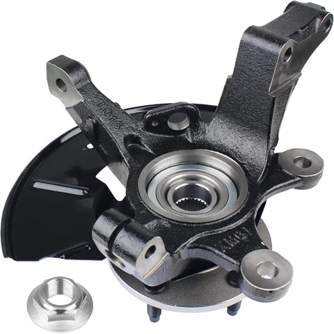 Left Front Complete Wheel Hub Bearing Steering Knuckle Assembly Fits Ford Escape Mercury Mariner And Mazda Tribute 2005 2012