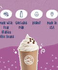Kona Mocha Blended Ice Coffee Mix Delish For Home Frappes Just Add Water Easy To Make Cold Hot Or Frozen Coffee