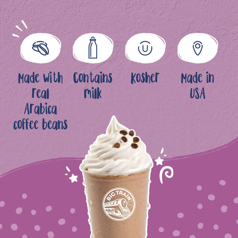 Kona Mocha Blended Ice Coffee Mix Delish For Home Frappes Just Add Water Easy To Make Cold Hot Or Frozen Coffee