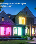 Smart WiFi RGBW A19 Light Bulbs With Remote Control, 800 Lumen Color Changing LED Bulbs 2700K To 6500K, house lit up