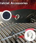 Close-up of 4-Pack Replacement Meat Temperature Probes for Weber Probes, iGrill and Weber Connect Smart Grilling Hub in use