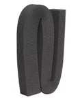 Frost King AC43H Window AC Weatherseal Tape Open Cell Foam Seal 2 And 1 Quarter By 2 And 1 Quarter By 42 Inches in gray, upright view