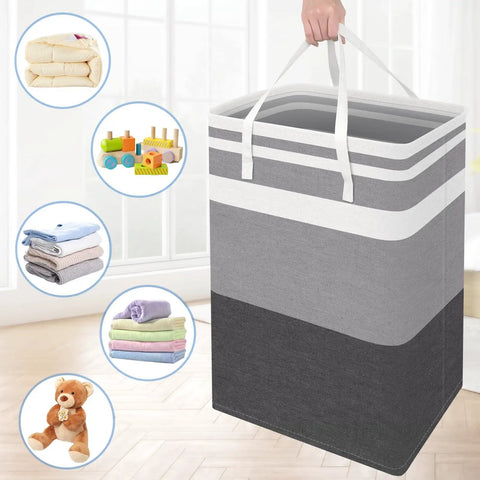 These Collapsible Laundry Baskets Are A Straight Up Game Changer For Dorm Spaces. Massive Capacity Holds Clothes Towels And Pillows. Solid Double Grip Handles Make Moving Heavy Loads Zero Stress.