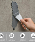 Application of Fast Drying Concrete Patch Repair For Cracks Holes And Spalls In Driveways Floors And Sidewalks Indoor And Outdoor Use