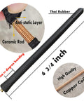 Six And Three Quarters Inch Rubber Antenna Replacement With Copper Coil For Ford Explorer 2011 To 2019 detail view