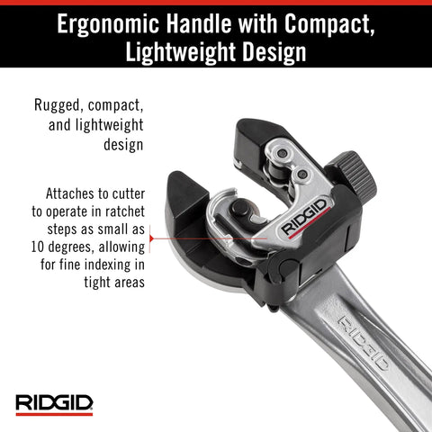 2-In-1 Close Quarters Tubing Cutter With Auto Feed For 1/4 To 1-1/8 Inch Copper, Brass, And Aluminum Tubing, Compact Auto-Feed Cutter Delivers Clean, Precise Cuts In Tight Spaces For Pros