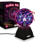 6 Inch Plasma Ball Light With Touch And Sound Activation Lightning Globe For Home Desk Fun Lit Interactive Science Toy 12V