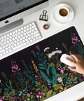 Massive Extended Desk Pad For Gaming And Work XXL Thirty Five Point Four By Fifteen Point Seven Inch Keyboard And Mouse Mat