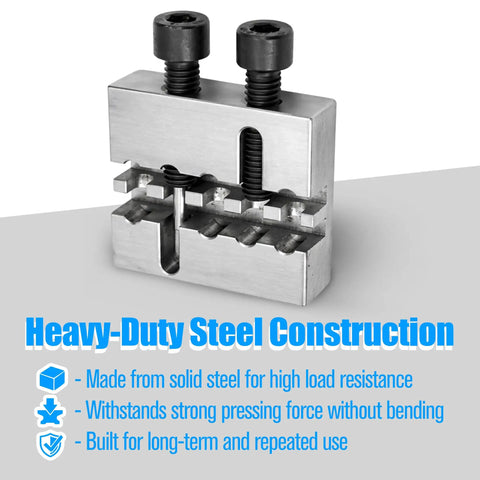 Heavy Duty Pro Grade Chain Breaker Tool for Bikes and Racing with CNC carbon steel construction, precision six pin design